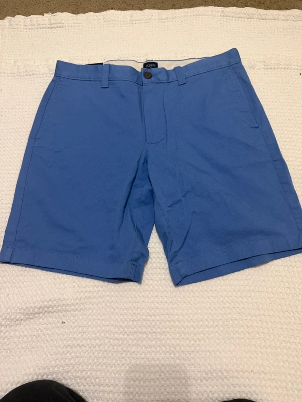J. Crew Men’s Cornflower Blue Flat Front Chino Shorts